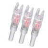 3PCS Lighted Nocks for Arrows Automatic Lighting 6.2mm Internal Diameter