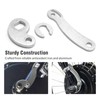 CADUFUELLY 2 Sets Universal Torque Arm Conversion Kit with Hose