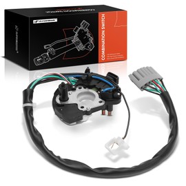 A-Premium Turn Signal Switch, with Hazard Tilt Compatible with Ford F-150/F-250/F-350 1985-1991, F-Super Duty 1988-1991/1994-1996, E-150 Econoline/E-150 Econoline Club Wagon/Econoline, Bronco