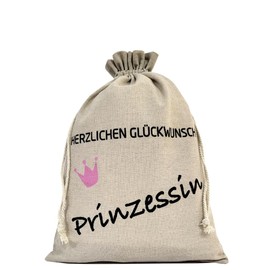 1 Gift Bag Congratulations Princess Birthday Party (40 x 30 cm)