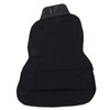 Black Foldable Pets Front Seat Dog Cover with Buckle Waterproof
