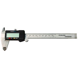 LEOFLA 150mm Steel Digital Vernier Caliper with LCD Display and Protective Case