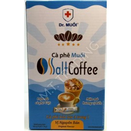 Dr.Muoi Instant Coffee with Salt - Salt Coffee- Cafe Muoi - Product of Vietnam