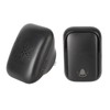 Black Self Powered Wireless Doorbell No Wiring Punching Outdoor Welcome