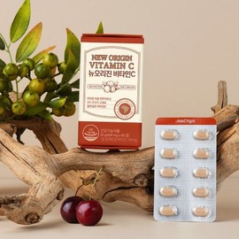 New Origin 뉴오리진 유한건강생활 비타민C (60정1박스/30일분) 3개입 New Origin Limited Health Life Vitamin C (60 Tablets per Box/30 Day Supply) Pack of 3