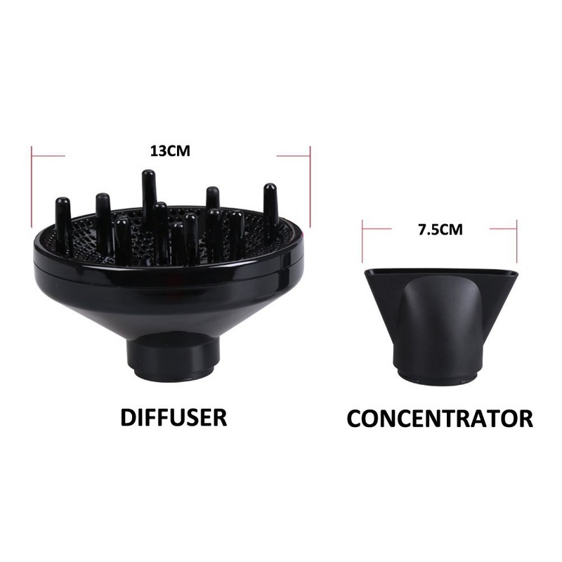 MHU Professional Salon Grade 1875w Low Noise Ionic Ceramic Ac