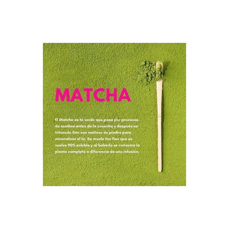 Té Verde Matcha Latte En Polvo Zoma Tea Collection