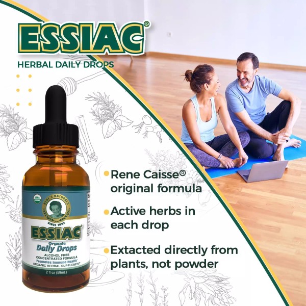 Tea USDA Organic Daily Drops for Enhanced Lymphatic Drainage and