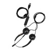 Call Center USB Headset Light Weight Noise Cancelling USB Call