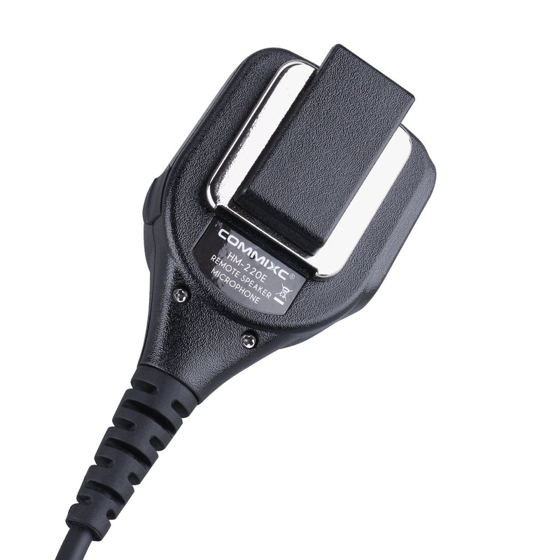 COMMIXC Shoulder Mic, Waterproof IP55 Handheld Speaker Mic with External