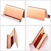 2 Pack Stainless Steel Business Cards Holders Desktop Card Display