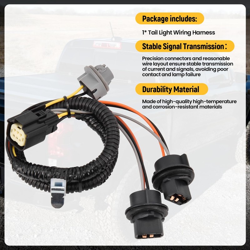 Farpida 23126521 Tail Lamp Wiring Harness Fits for Chevy Colorado