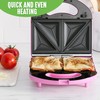 GreenLife Electric Waffle Sandwich Maker, Toaster, Panini Press with Healthy