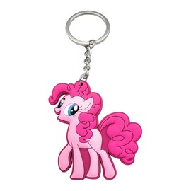 Promotech Majic Unicorn Little Pony Keyring for Girls and Women, pink