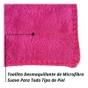 Ecobeauty Kit 3 Pz Toalla Removedora De Maquillaje De Microfibra