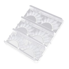 FRCOLOR 3 Pares De Pestañas Blancas Pestañas Blancas Pestañas Postizas Esponjosas Blancas Cosplay Pestañas Maquillaje Pestañas Postizas Pestañas Postizas Mujeres Cosplay Pestañas