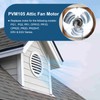 Criditpid PVM105 Attic Fan Motor Replacement for EGV5, ERV4, ERV5,