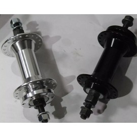 SHUNFENG Cruiser Fat Tire Bike Front Hub 36 Hole fit Disc Brake 3" Wide Rim Front Hubs - Silver Polish