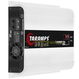 Taramps Smart Charger 70/90A Power Supply Bivolt Automatic 127V / 220V AC Battery Charger 1300W Max Output Power Rating 90A Dynamic Mode, Smart Cooler