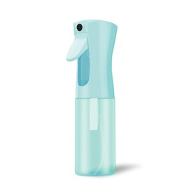 DDRXYETR Continuous Mist Spray Bottle for Hair, Face & Plants (6.8oz/200ml) - Ultra Fine Travel-Size Water Mister for Salons, Cleaning, Pets & Skincare Leakproof Design