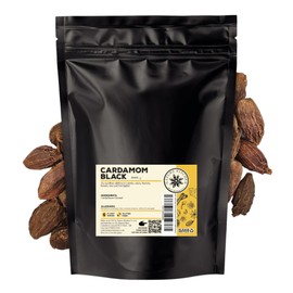 Nature Kitchen Cardamom Black 300G Seasoning Spices and Herbs. Gluten-Free and Vegan, Everyday Cooking Blends for Marinades, Sauces, Frying, Baking Or Grilling