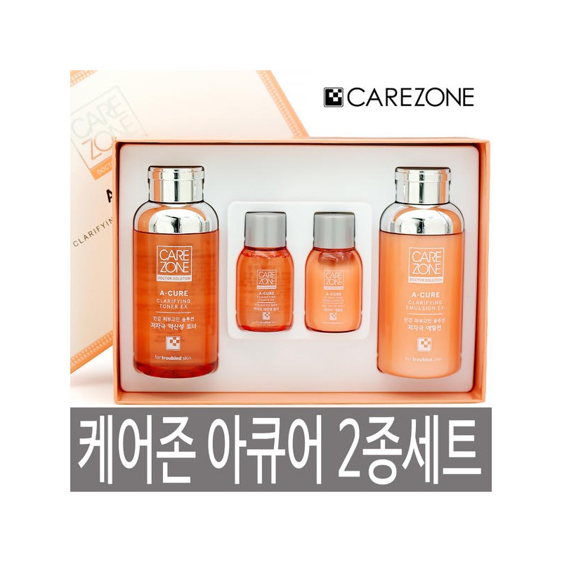 Care Zone 케어존 닥터솔루션 아큐어 클래리파잉 EX 2종 기획세트 /