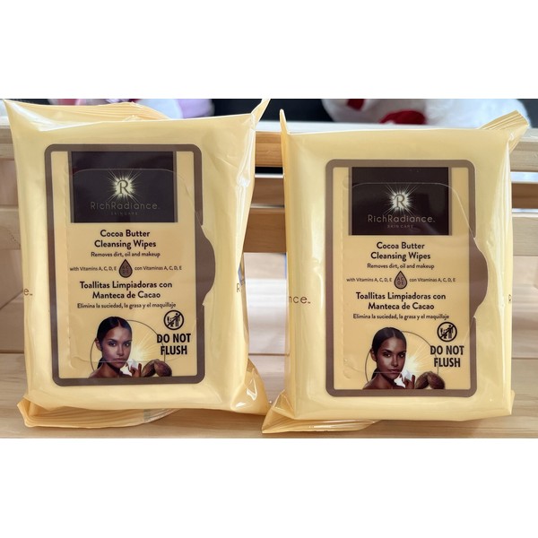 Radiance 2 • Rich Radiance • Cocoa Butter Cleansing Wipes