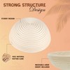 Premier Housewares Bread Proofing Basket with Cloth Liner Banneton Proofing