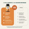 Vitamina C Life360+ Vit C+ Turmeric 270 Cápsulas Cúrcuma Sabor