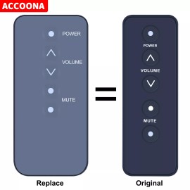 Unbranded For ZVOX Replacement Remote Control AccuVoice AV100 AV102 AV110 TV Speaker