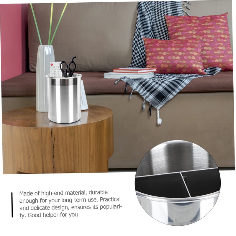 Healvian Rotating Large Capacity Kitchen Utensil Holder Durable Desktop Stationery