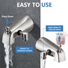PROOX All Metal Tub Spout with Diverter Brushed Nickel, Diverter
