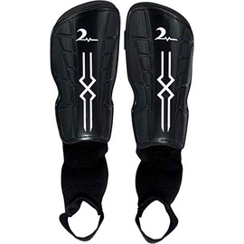 Kids Shin Guard XS Size fits Most Kids Ages 3-5 (Black)