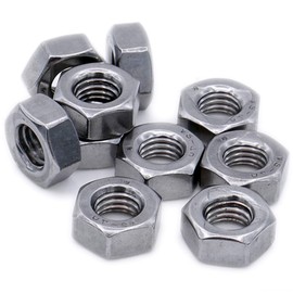 M4 (4mm) All Metal Self Locking Nut - Stainless Steel (A2) (Pack of 20)