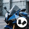 Nevoluxer 10 x M4/M5 Motorcycle Windscreen Nut, Windscreen Wave Nut