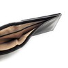 Lemasi Classic Genuine Leather Wallet with RFID Protection Cowhide Black,