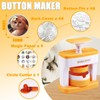 Button Maker Badge Machine 55 mm (2.16 Inches) Press the