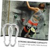 Mipcase 2 Pcs Heavy Duty Carabiner Hooks with Steel Bearing