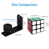 BONIKLUBA 1PC Adjustable Floor Guide Wall/Door Bottom Guide Black for