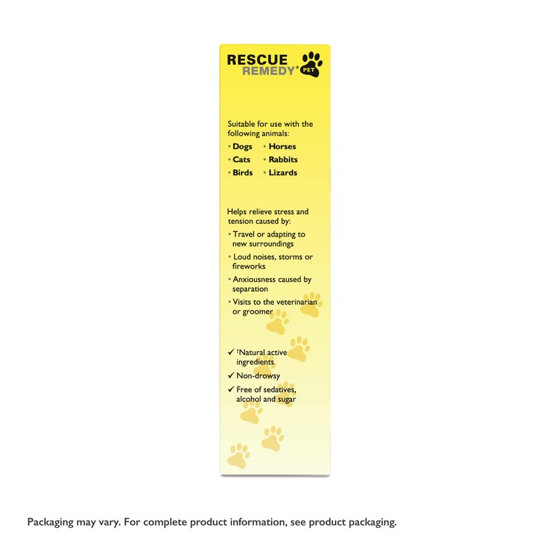 Bach Rescue Remedy Pet Dropper - 20mL, Pack of 2