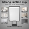 GURUN Heated Shower Mirror Fogless for Shaving, 360° Adjustable Shaving