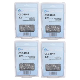 4-Pack 12-Inch Chainsaw Chain Replacement for Stihl HT 131 Pole Pruner - (12", 3/8", 043", 44 DL)