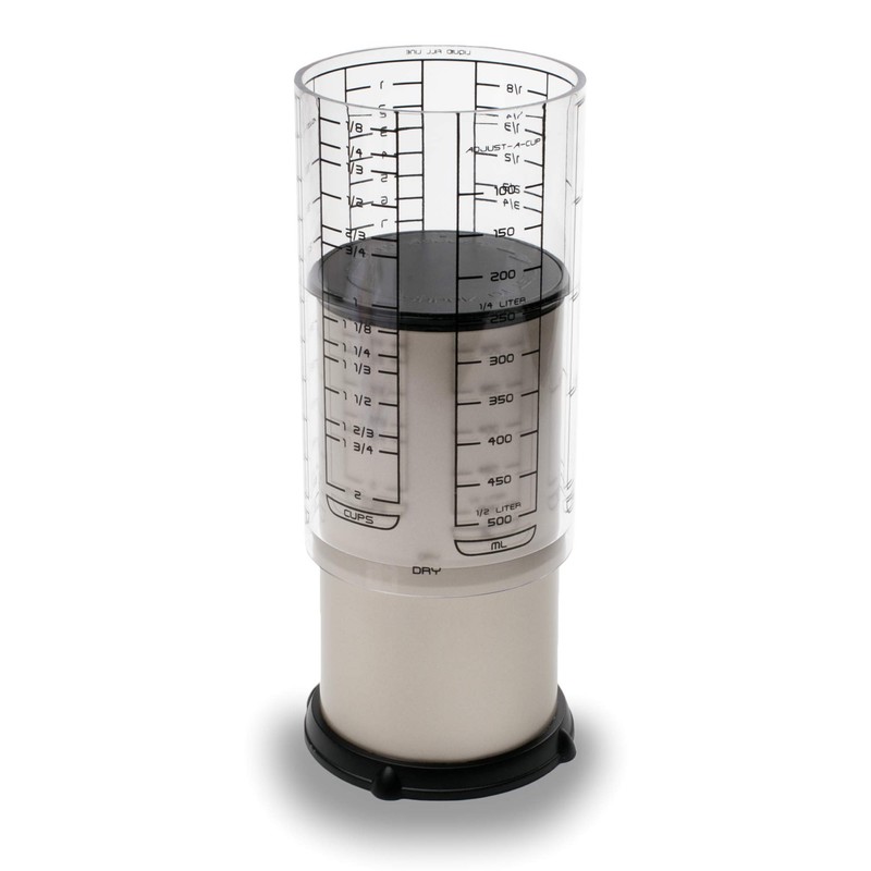 KitchenArt 55210 Pro 2 Cup Adjust-A-Cup, Satin