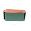 KOMBIUDA 1Pc Stylish Cable Storage Case Wire Storage Box for
