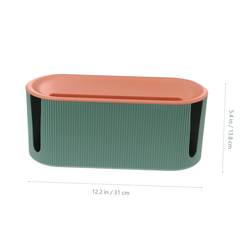 KOMBIUDA 1Pc Stylish Cable Storage Case Wire Storage Box for