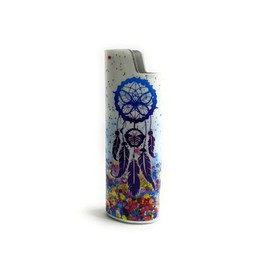 Colorful & Fun Epoxy Metal Lighter Case Cover Holder (Style 204E)