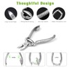 BEZOX Heavy Duty Podiatrist Toenail Clippers for Thick and Ingrown