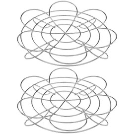 Southern Homewares Canning Rack for Pressure Cooker – Reversible Stacking System for Mason Jars & Food Storage, 2-Pack