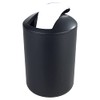 Cosmetic Bin with Swing Lid, Bathroom Bin, Shatterproof in Various