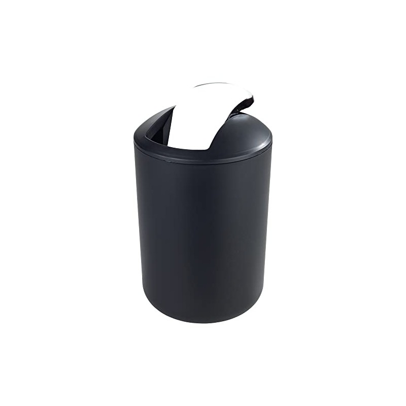 Cosmetic Bin with Swing Lid, Bathroom Bin, Shatterproof in Various